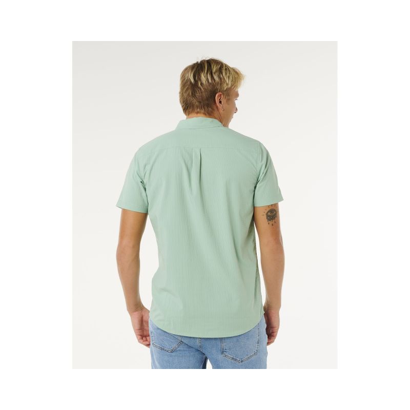 Men's RIP CURL Vaporcool Aerotech S/S Shirt Green