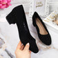 Sergio Leone W SK354C suede block pumps, black Footwear/Lifestyle/Sergio Leone Your Sports Performance