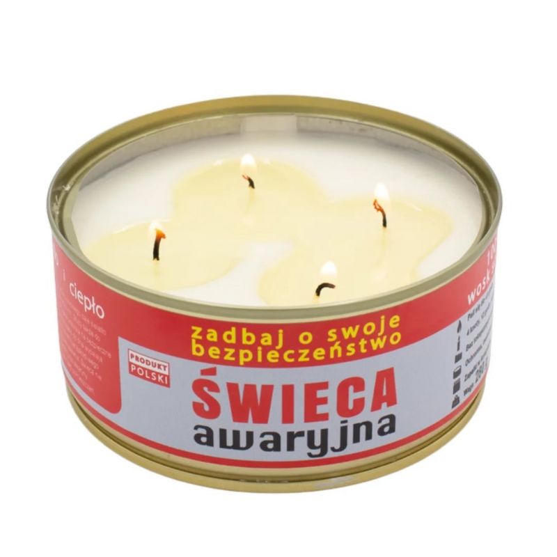 HASKE Pro Emergency Survival Candle 280g, 48h Import z Action/Survival/Światła chemiczne Your Sports Performance