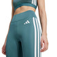 Adidas Optime Essentials 3-Stripes 7/8 Women's Leggings Green JY2152 In preparation Adidas