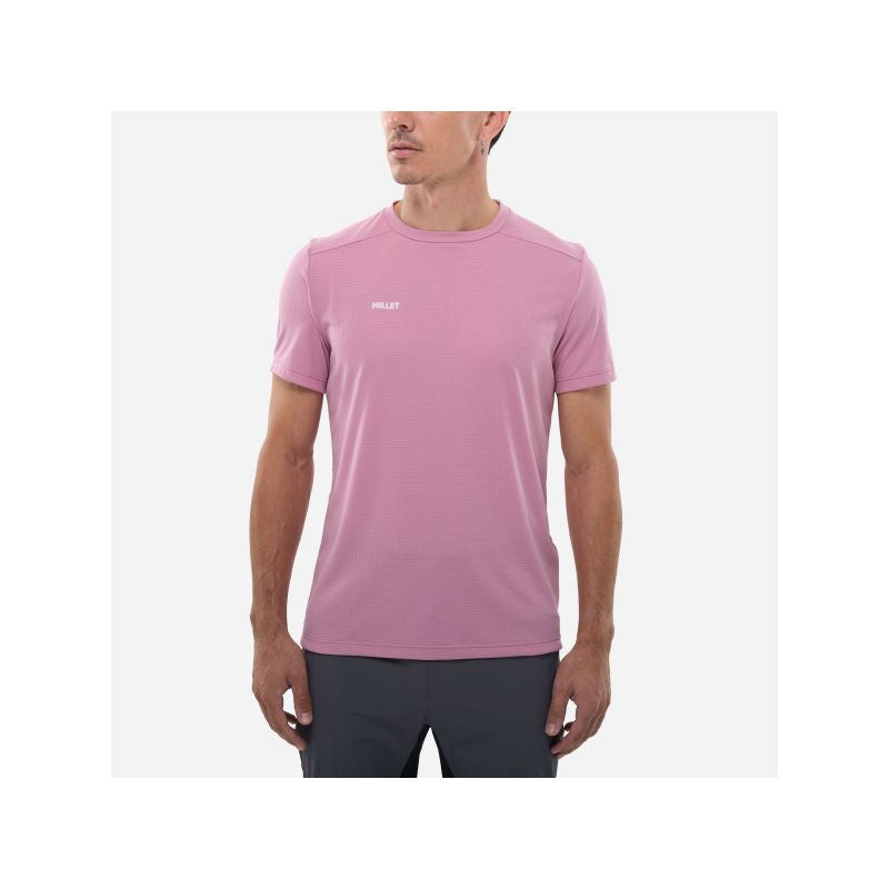 MILLET Fusion Ts Ss M pink men's t-shirt