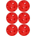 UNIHOC MATCH BALL RED XQMAX 6 PCS Accessories Your Sports Performance