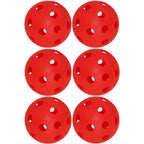 UNIHOC MATCH BALL RED XQMAX 6 PCS Accessories Your Sports Performance