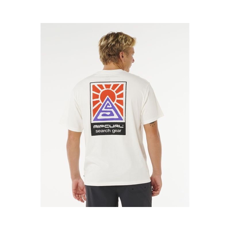 RIP CURL Search Dawn Tee Men's White