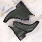 Insulated flat-heeled ankle boots Jezzi W JEZ412B green Footwear/Outdoor/Jezzi Your Sports Performance