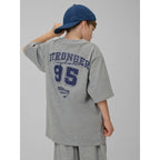 Boy's loose T-shirt with print 4F 4FJRSS26TTSHM3465-27M 4f