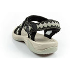 CMP Hamal women's sandals with Velcro fastening and trekking sole, green CMP