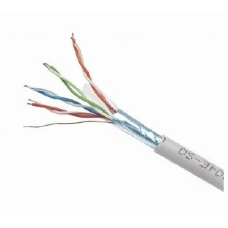 Network cable GEMBIRD FPC-5004E-SO/100C (F/FTP; 100m; cat. 5e; gray) Kable, gniazda i wtyki/Kable sieciowe Your Sports Performance