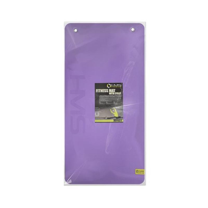 Club fitness mat with holes HMS Premium MFK01 Violet Black Accessories/Training equipment Your Sports Performance