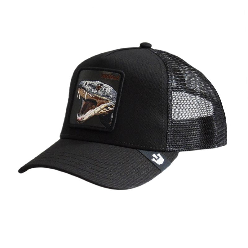 Goorin Bros. The Vicious Snake Trucker Cap - 101-1759-BLK Odzież/Czapki/Czapki z daszkiem Your Sports Performance