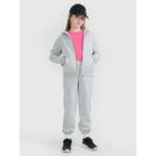 Girls' sweatshirt with a hood, 4F 4FJWMM00TSWSF1861-25M 4f
