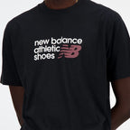 New Balance S/S Brand T-Sh M MT41524BK T-shirt Clothing/Lifestyle/T-shirts/New Balance New Balance