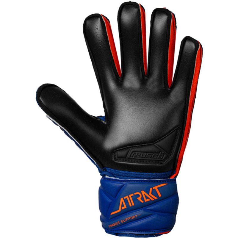 Reusch Attrakt Infinity Finger Support Junior Gloves 56 72 710 4127 Reusch