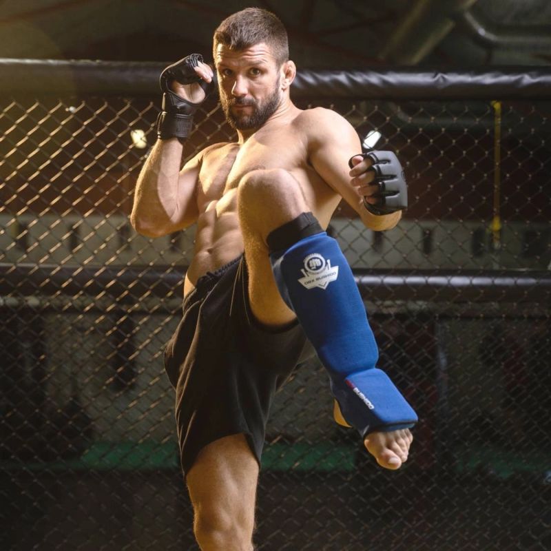 Flexible Shin Guards M - Shinrage Blue Ochraniacze piszczeli Your Sports Performance