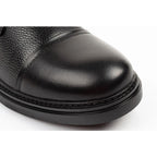 Lee Cooper men's shoes elegant leather black insulated ankle boots