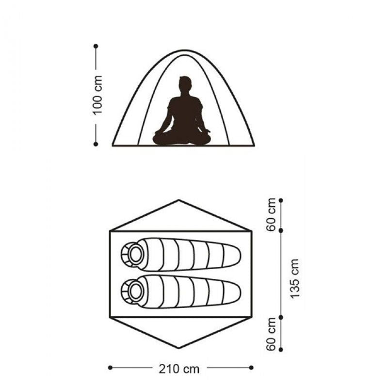 Mongar 2 nh17t007-m NATUREHIKE Tent Survival/Namioty i tarpy Your Sports Performance