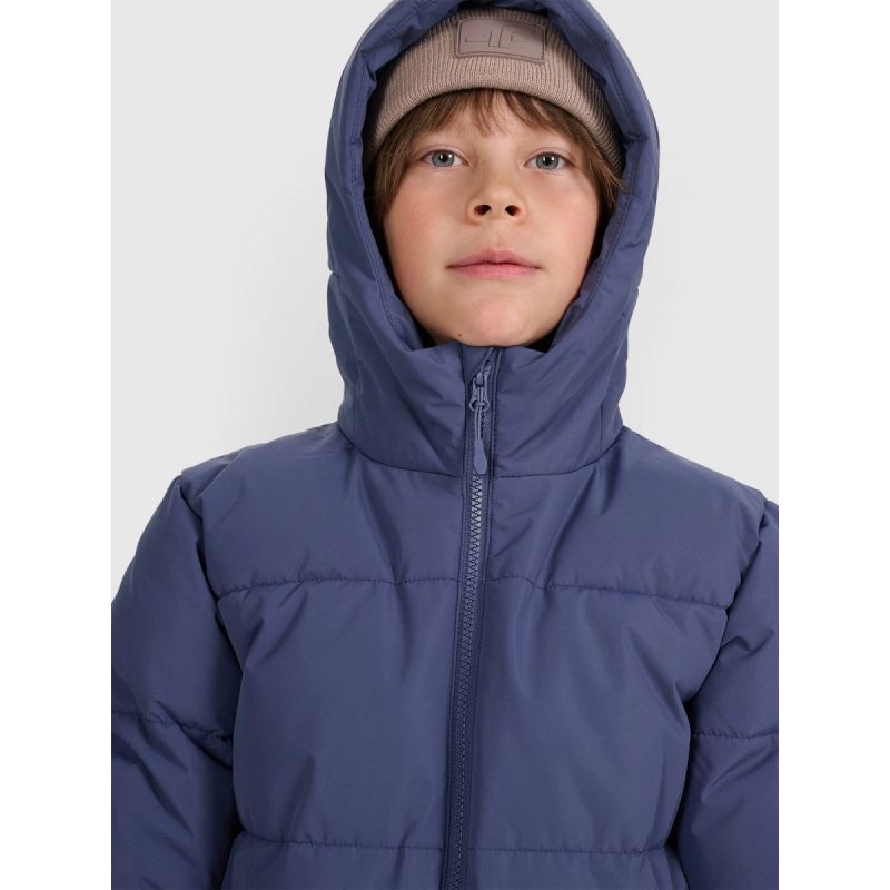 Boy's down jacket with synthetic filling 4F 4FJRAW25TDJAM0805-32S *Kategoria tymczasowa Your Sports Performance
