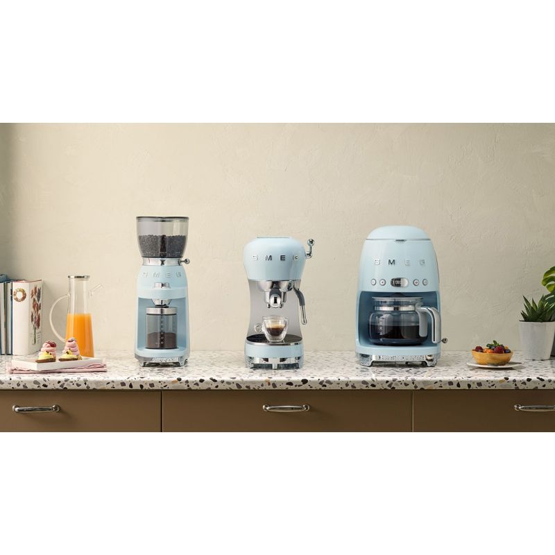 Smeg ECF02PBEU Pastel Blue Coffee Machine AGD - Produkty/Ekspresy do kawy Your Sports Performance