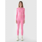 Women's knitted leggings 4F 4FRAW24TTIGF250-54S
