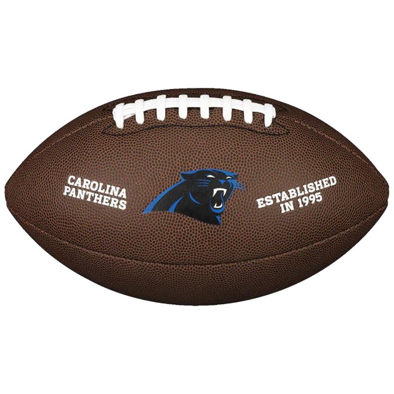 Ball Wilson NFL Team Logo Carolina Panthers Ball WTF1748XBCA Accessories/Balls/American Football Your Sports Performance