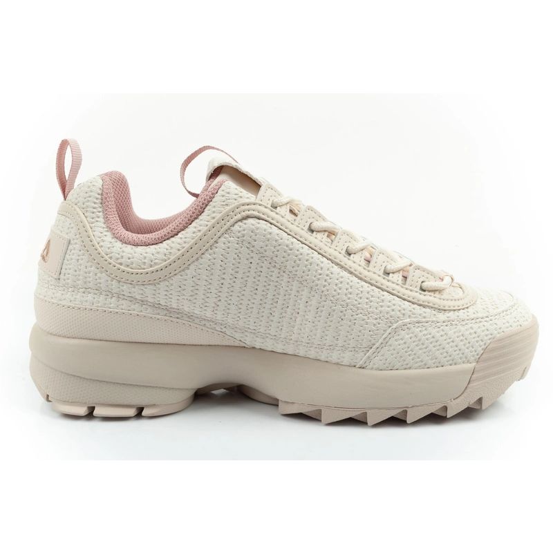 Fila Disruptor women's shoes sports sneakers fashionable beige comfortable Fila