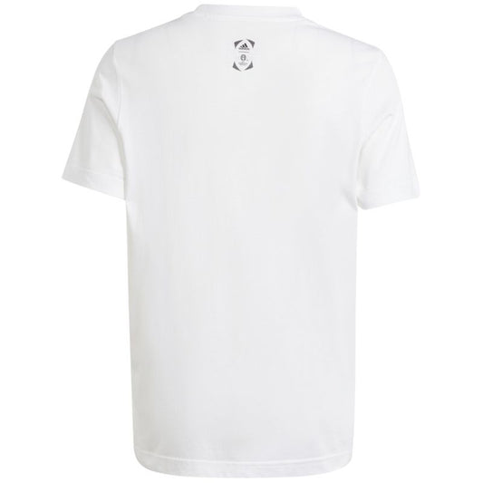 Adidas Official Emblem Jr IT9306 T-shirt Clothing/Football Adidas