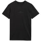 Men's T-shirt 4F M2961 deep black 4FWAW25TTSHM2961 20S In preparation Your Sports Performance