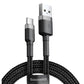 BASEUS CAFULE CATKLF-UG1 USB-C CABLE 2A 3M BLACK In preparation Your Sports Performance