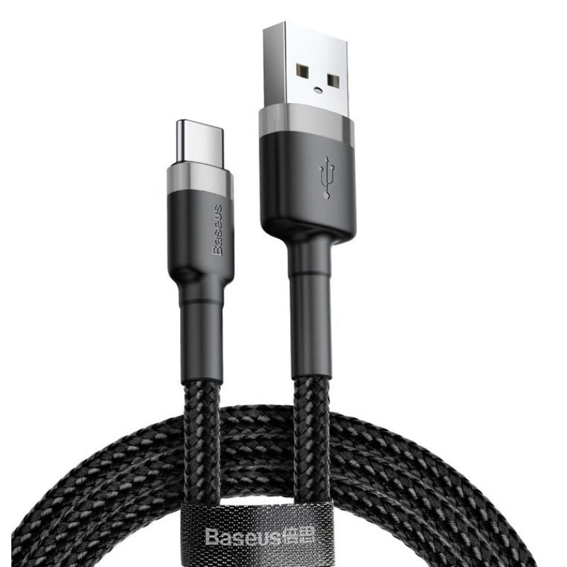 BASEUS CAFULE CATKLF-UG1 USB-C CABLE 2A 3M BLACK In preparation Your Sports Performance