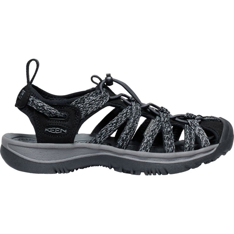 Keen Women's Sandals WHISPER 1028815 BLACK/STEEL GREY To be categorized Your Sports Performance