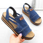 Comfortable Rieker W RKR684 jeans platform sandals Footwear/Lifestyle/Rieker Your Sports Performance