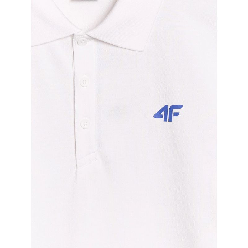 Men's polo shirt 4F 4FWSS25TPTSM704-10S *Kategoria tymczasowa Your Sports Performance