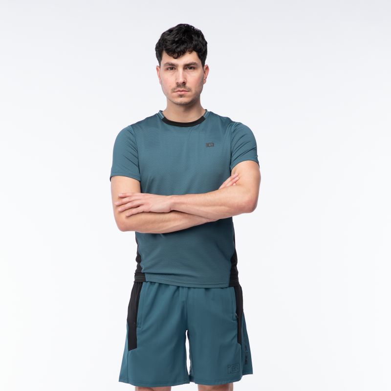 ILANGE Men's Short Sleeve T-Shirt In preparation Your Sports Performance
