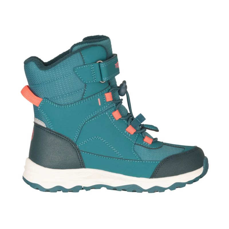 Trollkids Kids’ Hafjell Winter Boots XT dusty teal/coral pink/midnight petrol (585-364)