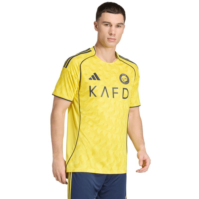 adidas Men's Al Nassr FC 2025/2026 Home Jersey Yellow JN7982