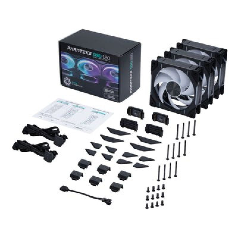 Phanteks D30 120mm PWM Fan, DRGB Chłodzenie/Chłodzenie - wentylatory Your Sports Performance