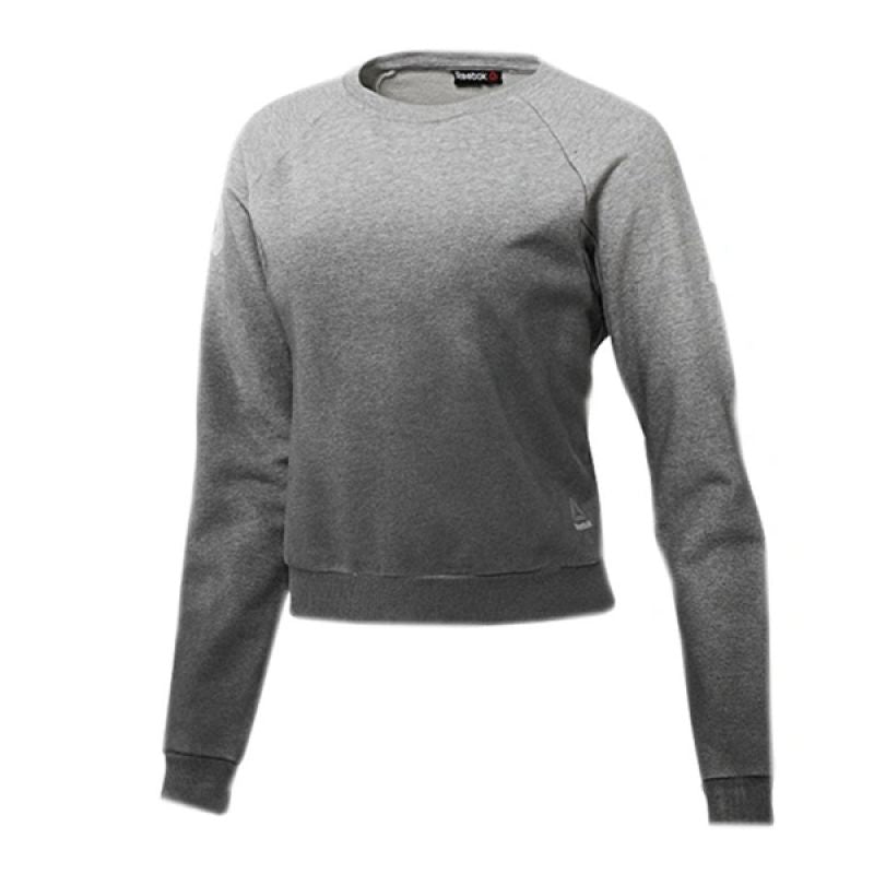 Reebok Yoga Cover UP Sweatshirt Gray To be categorized Your Sports Performance