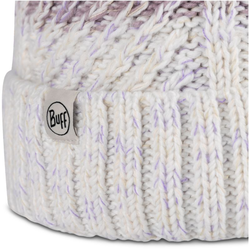 BUFF KNITTED & FLEECE BAND BEANIE AKNA WHISPER Hat