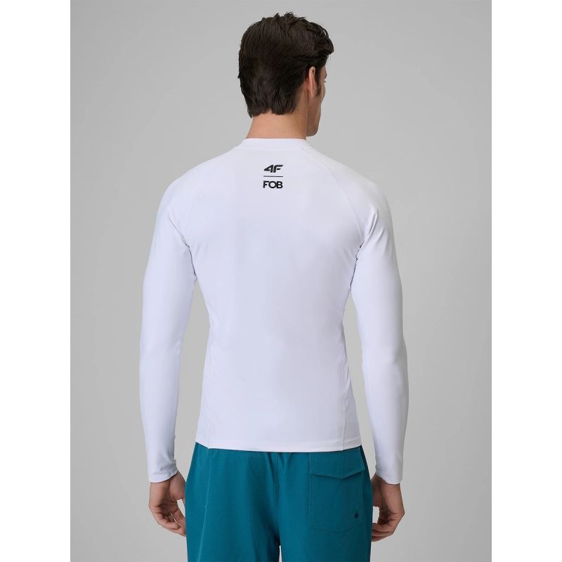 Longsleeve for swimming and water sports with UPF50+ filter men's 4F 4FRSS26TFWLM004-10S
