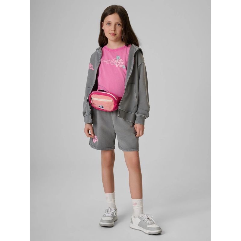 Girls' sweatpants 4F 4FJRSS26TSHOF0925-25S