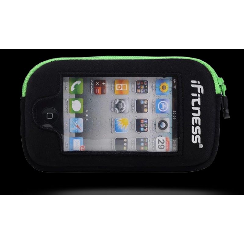 iFitness iPhone Pouch OA ADP03 BLK/GREEN IFIT-0200 In preparation Your Sports Performance