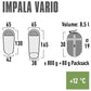 High Peak Impala Vario sleeping bag 165x65x38 cm 23044 Accessories/Tourist equipment Your Sports Performance