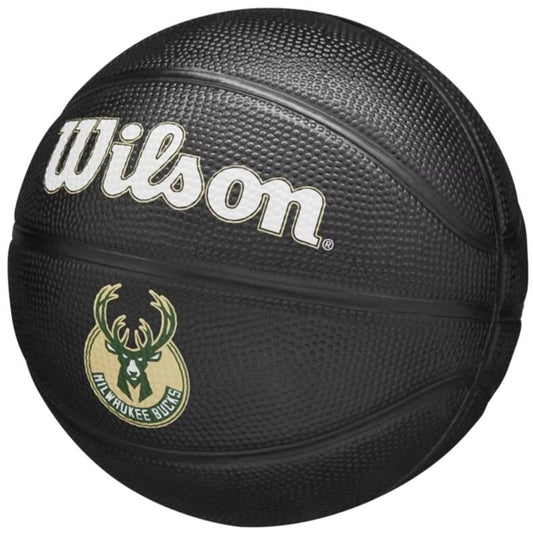 Wilson Team Tribute Milwaukee Bucks Mini Ball WZ4017606XB basketball Accessories/Balls/Basketball Your Sports Performance