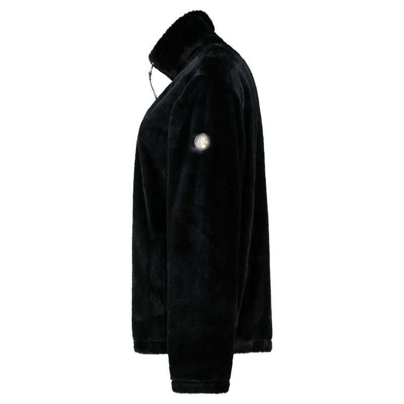 Geographical Norway TOFURE BLACK DB LADY 0124 Women's Fleece Jacket (WZ8142F/GN-BLACK)