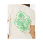 RIP CURL Surf Puff Party Pack Relaxed Beige Women's T-Shirt
