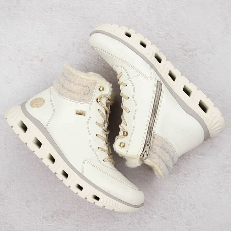Rieker W RKR720 sports insulated boots white Footwear/Lifestyle/Rieker Your Sports Performance
