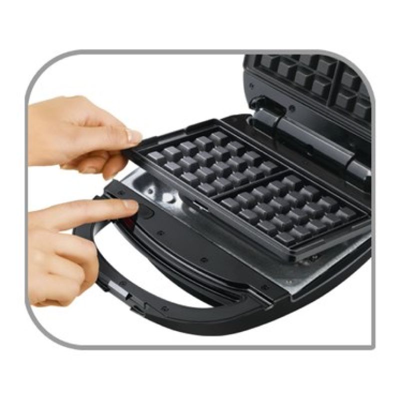 Tefal SW342D38 2-Pancake Maker Black, Stainless Steel AGD - Produkty/Opiekacze Your Sports Performance