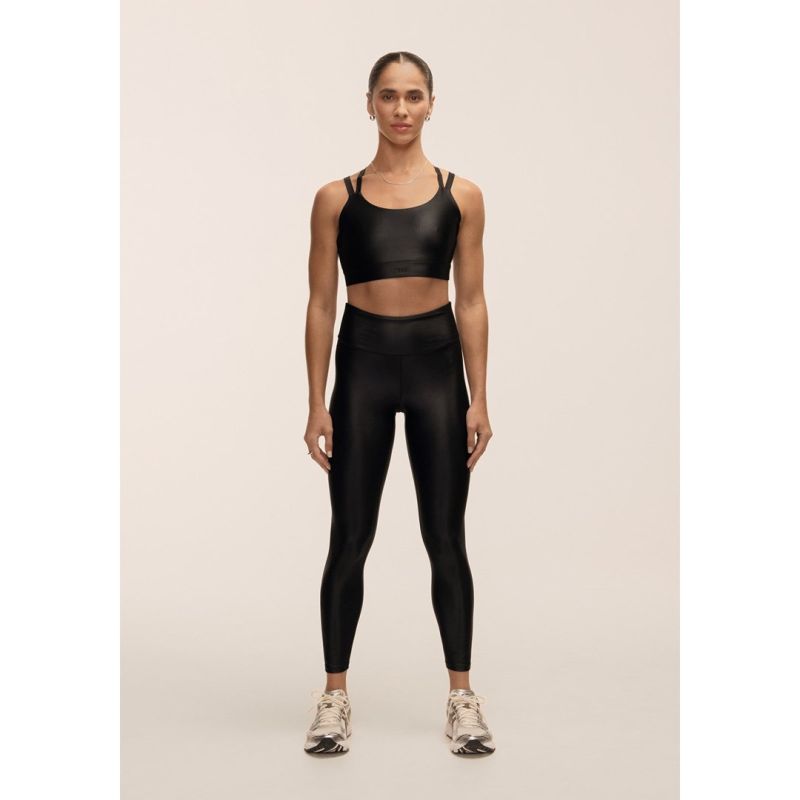 Casall Glitz High Waist Tights women's leggings, black Siłownia i fitness/Spodnie Your Sports Performance