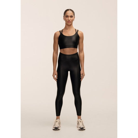 Casall Glitz High Waist Tights women's leggings, black Siłownia i fitness/Spodnie Your Sports Performance