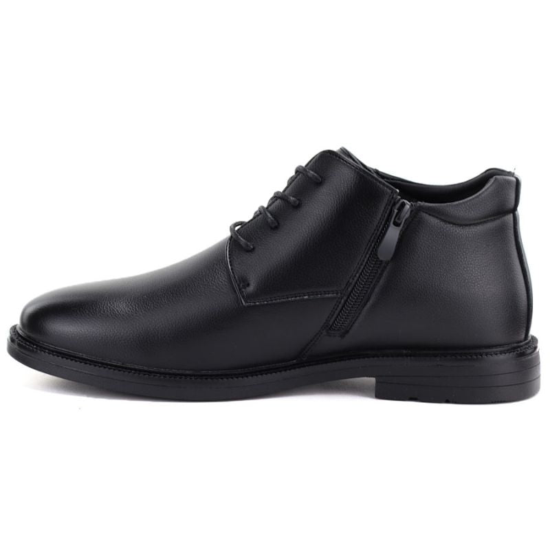 Men's comfortable black ankle boots McKeylor 85228